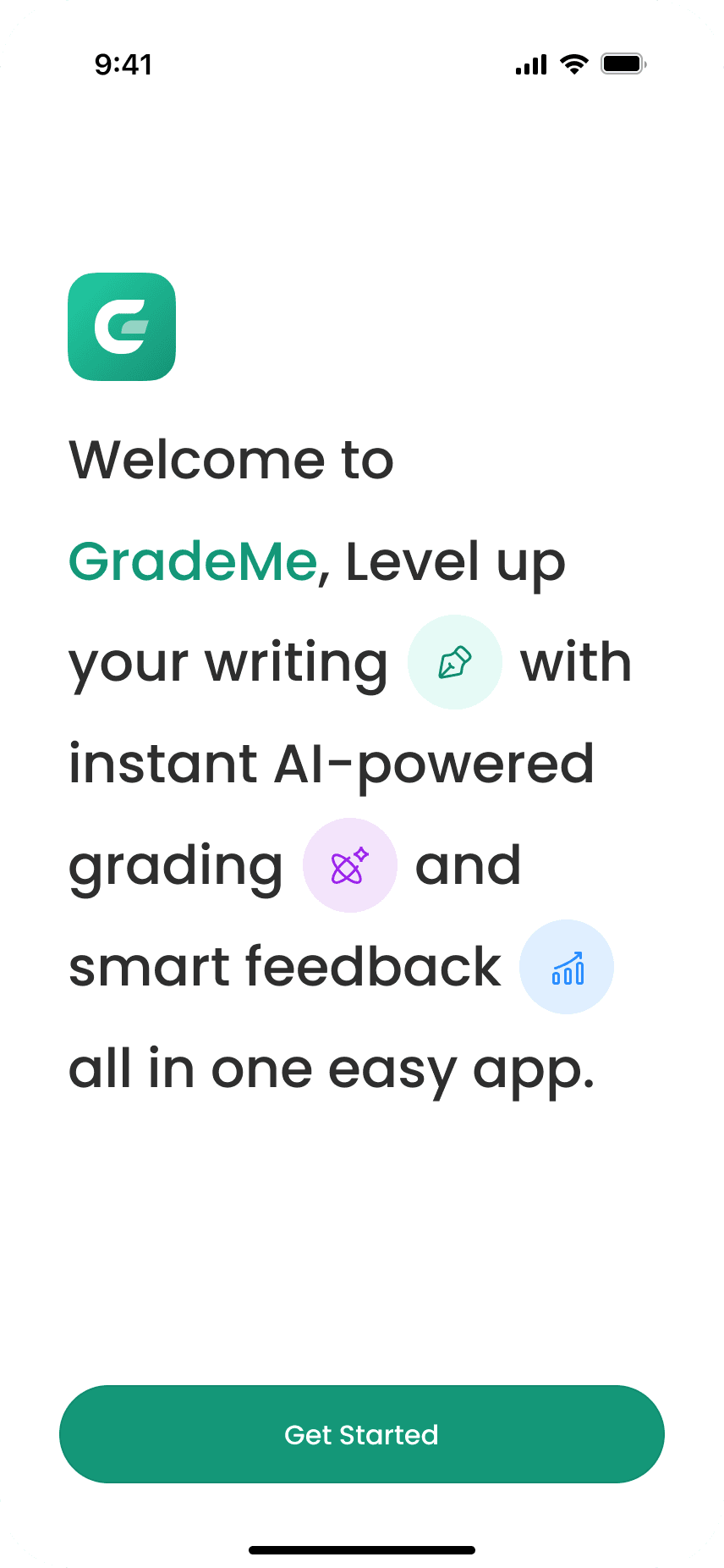 GradeMe app preview